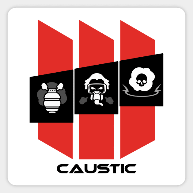 Apex Legends - Caustic Sticker by Peolink